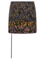Dries Van Noten Patchwork Wrap Skirt