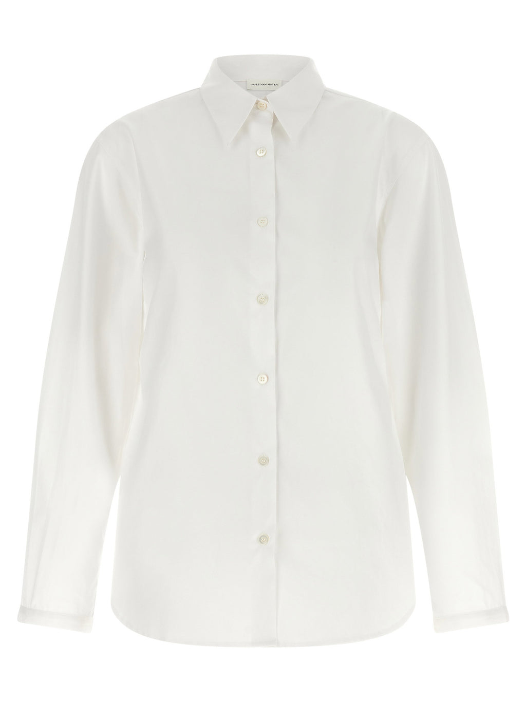 Dries Van Noten Shirt With Embroidered Cuffs