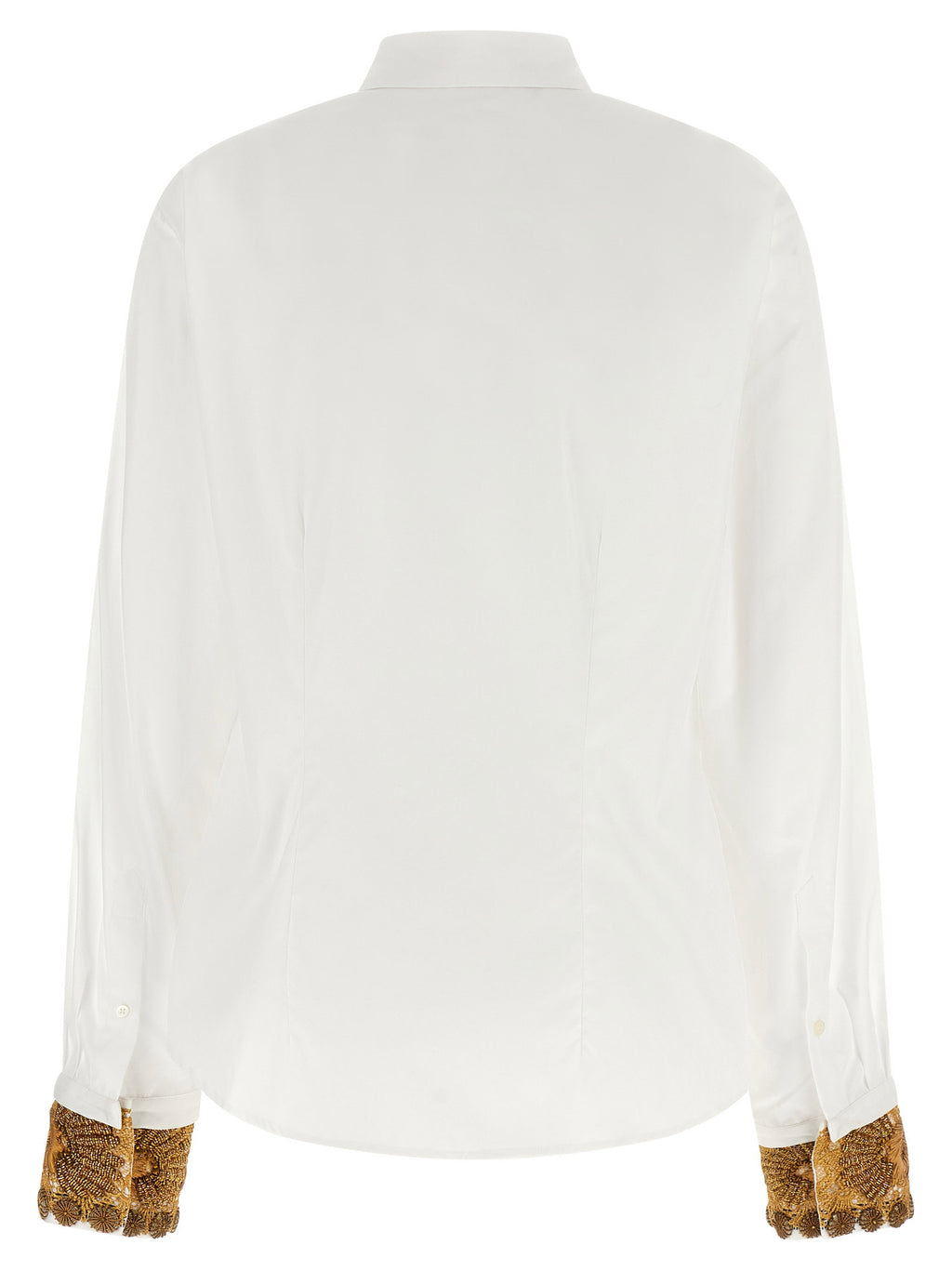 Dries Van Noten Shirt With Embroidered Cuffs