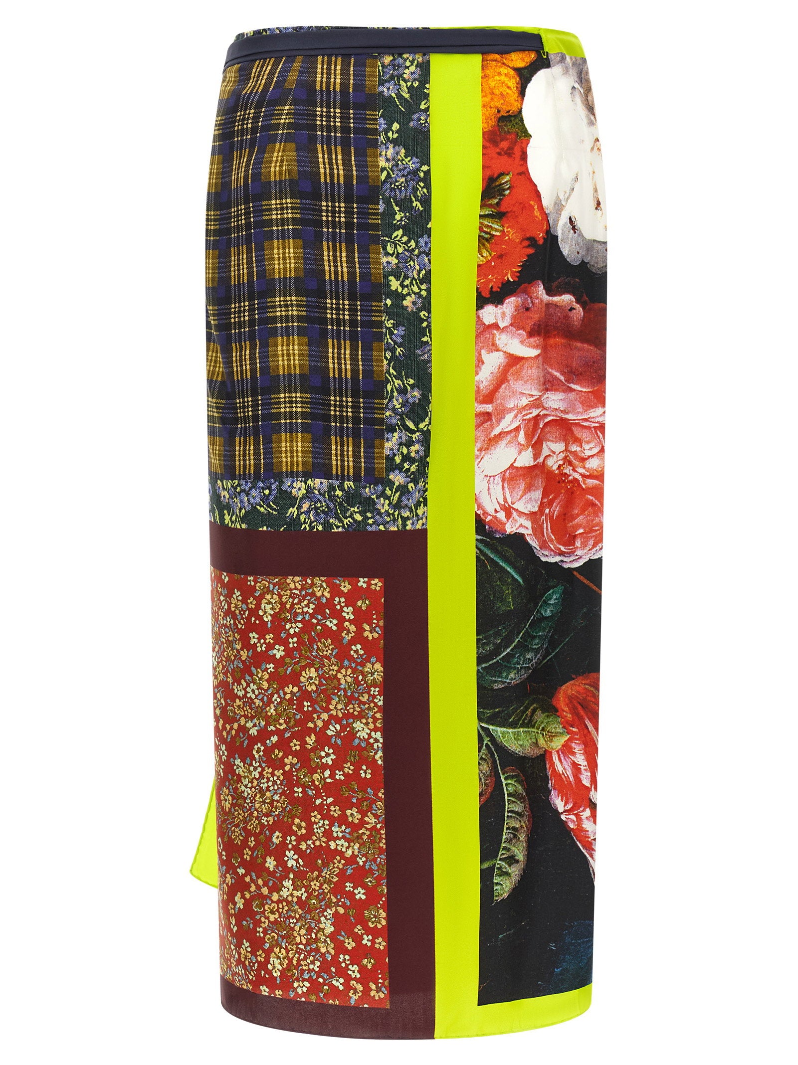 Dries Van Noten Wrap Sarong Skirt