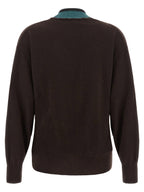 Dries Van Noten Toma Sweater With Crossed Closure