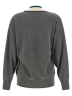 Dries Van Noten Toma Sweater With Crossed Closure