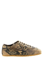 Dries Van Noten Snake Print Sneakers