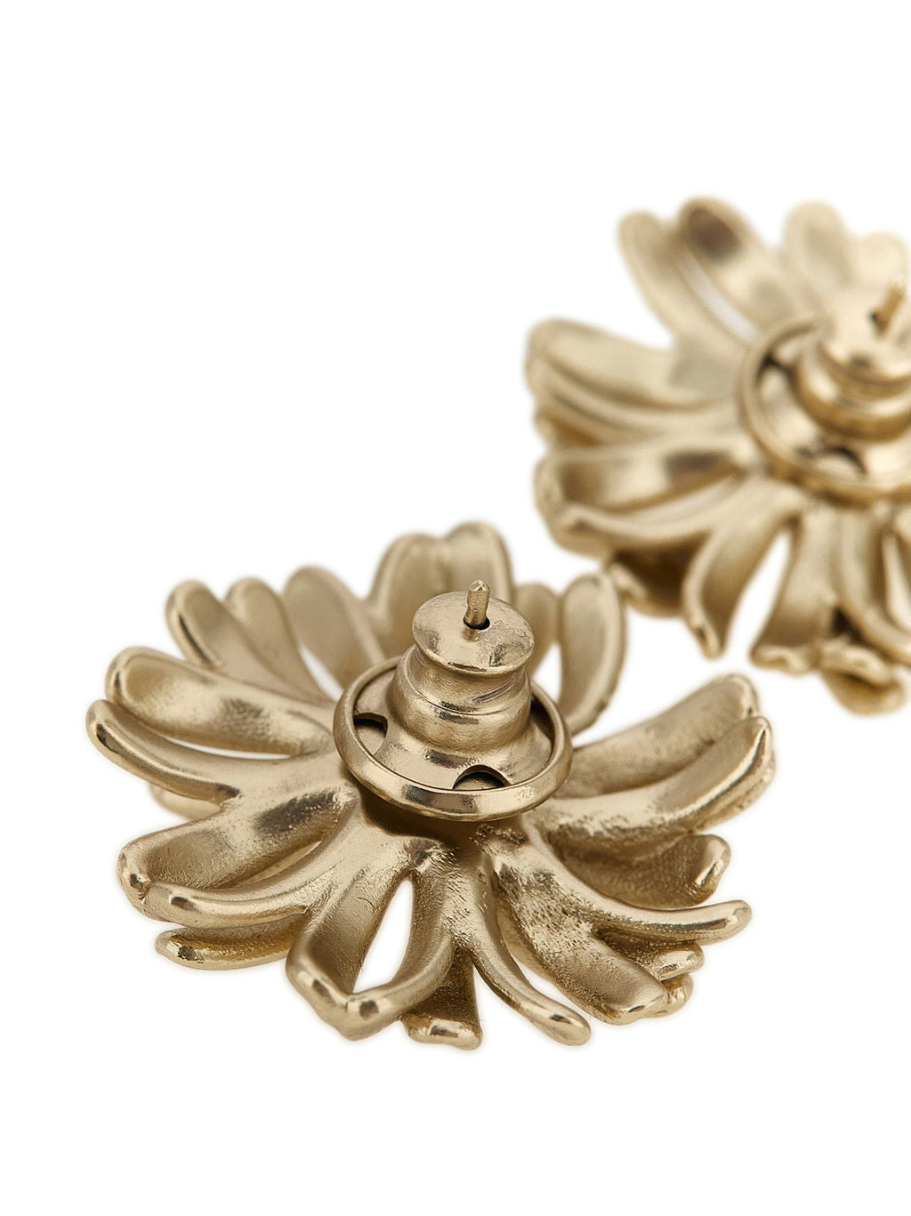 Dries Van Noten Flower Earrings