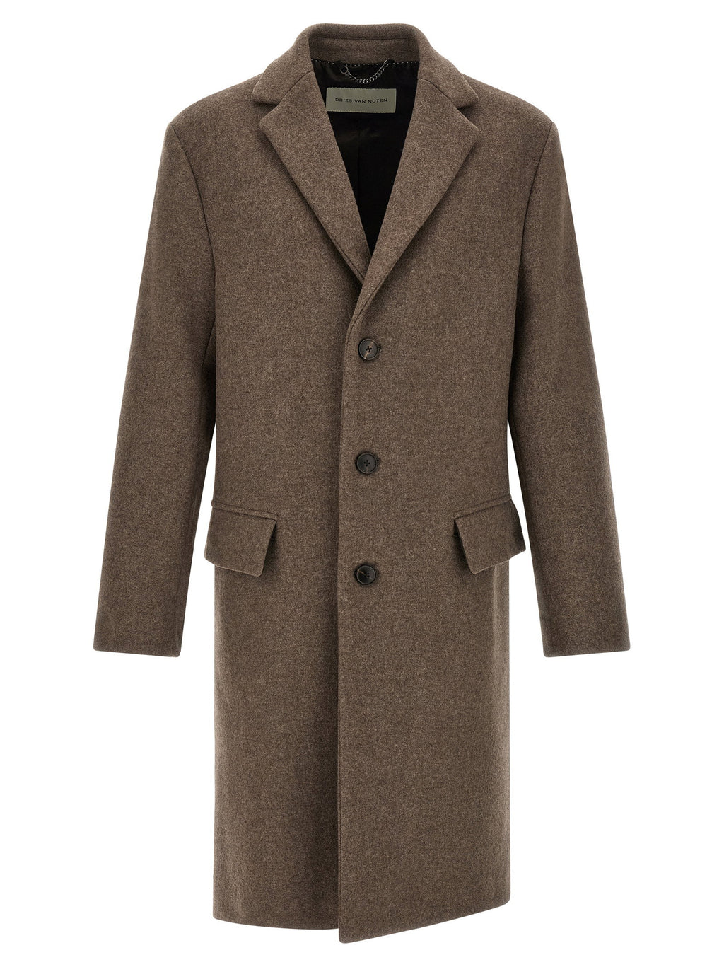 Dries Van Noten Rustic Wool Coat