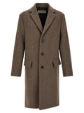 Dries Van Noten Rustic Wool Coat
