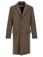 Dries Van Noten Rustic Wool Coat