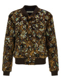 Dries Van Noten Valtor Bomber Jacket With Embroideries And Beads