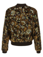 Dries Van Noten Valtor Bomber Jacket With Embroideries And Beads