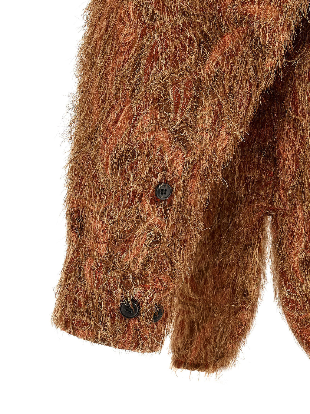 Dries Van Noten Shaggy Fringed Shirt