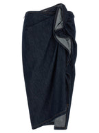 Dries Van Noten Draped Skirt