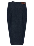 Dries Van Noten Draped Skirt