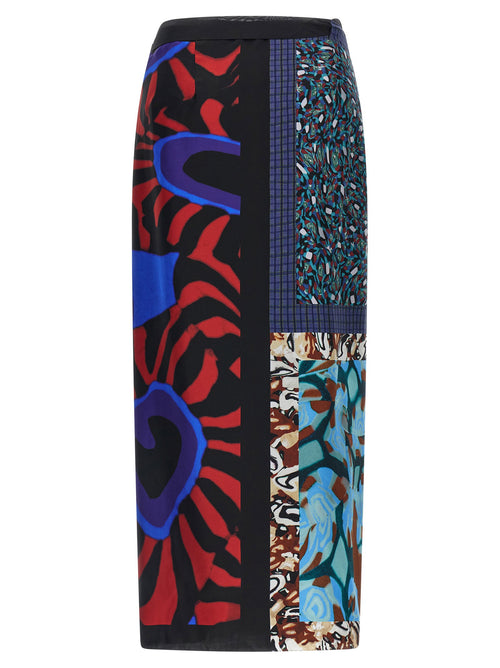 Dries Van Noten Scarfy Skirt