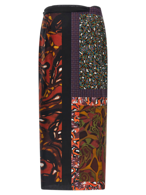 Dries Van Noten Scarfy Skirt