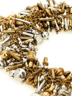 Dries Van Noten Embroidered Scarf Necklace