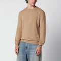 Roberto Collina Camel wool-blend sweater