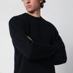 Roberto Collina Navy blue wool-blend sweater