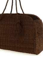 Jacquemus Le Grand Turismo Raphia Shopping Bag