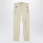 Moncler Grenoble Ivory slim trousers in GORE-TEX