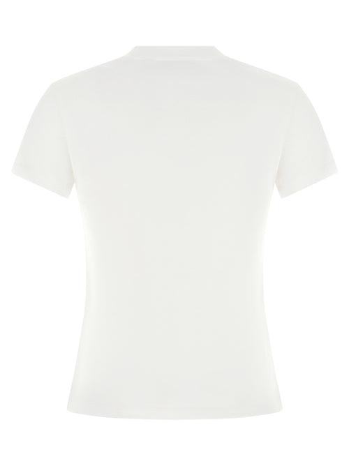 Off White Logo Embroidery T-shirt