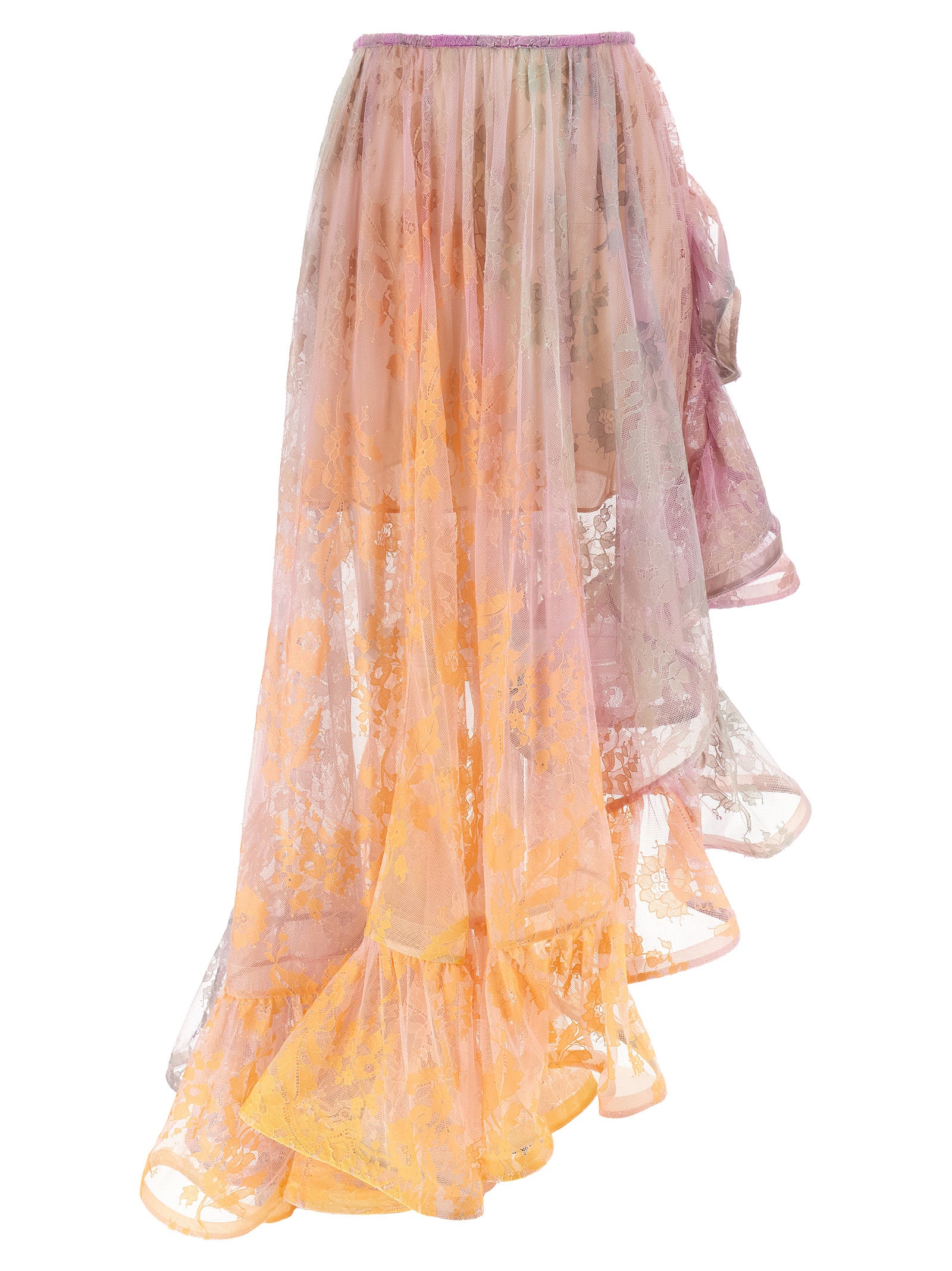 Zimmermann Dawning Lace Billow Skirt