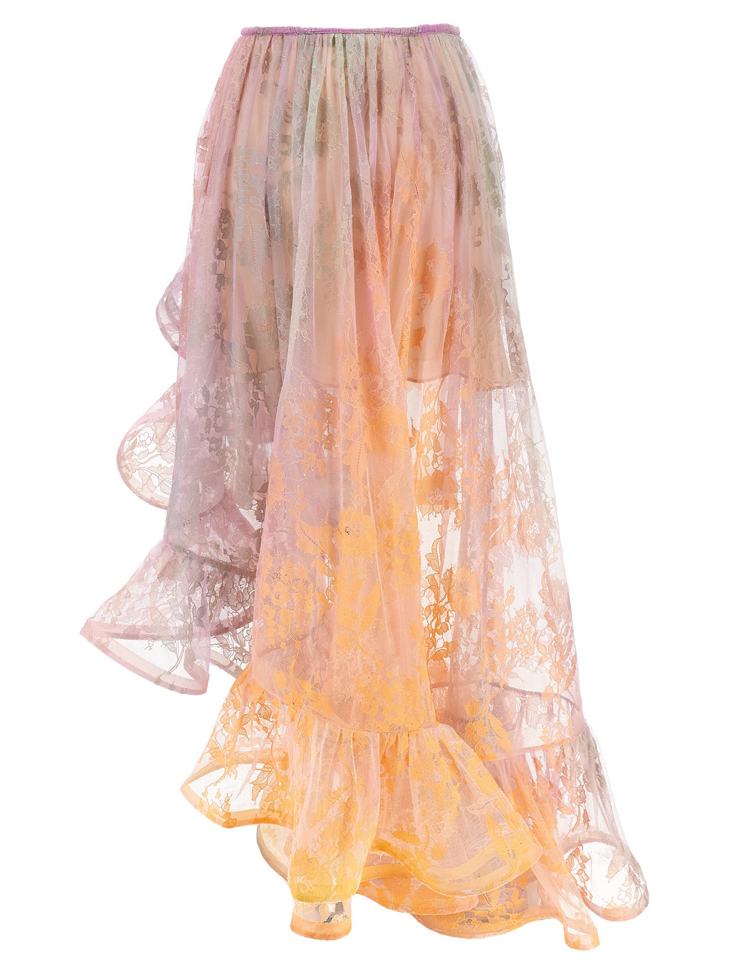 Zimmermann Dawning Lace Billow Skirt