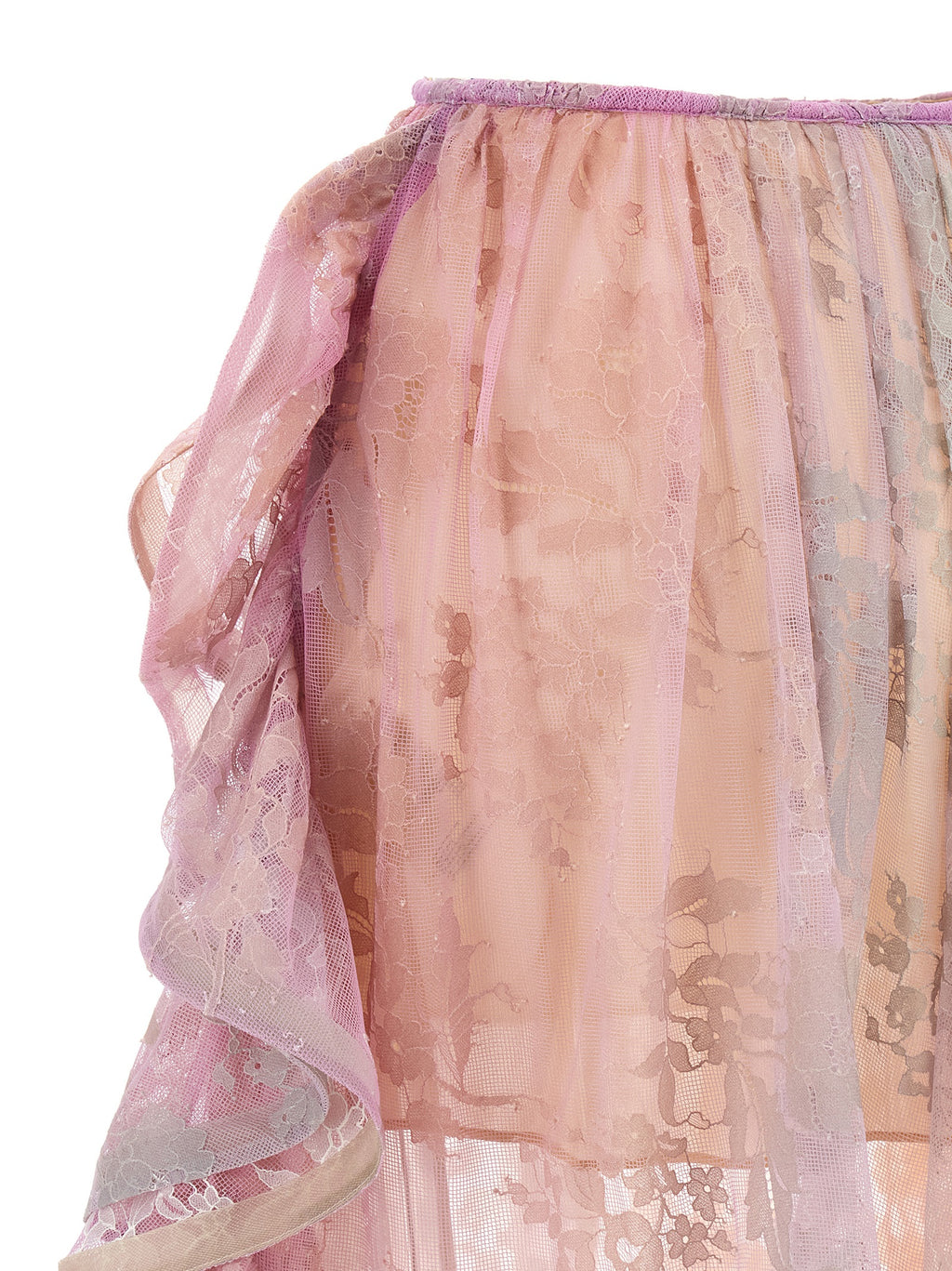 Zimmermann Dawning Lace Billow Skirt