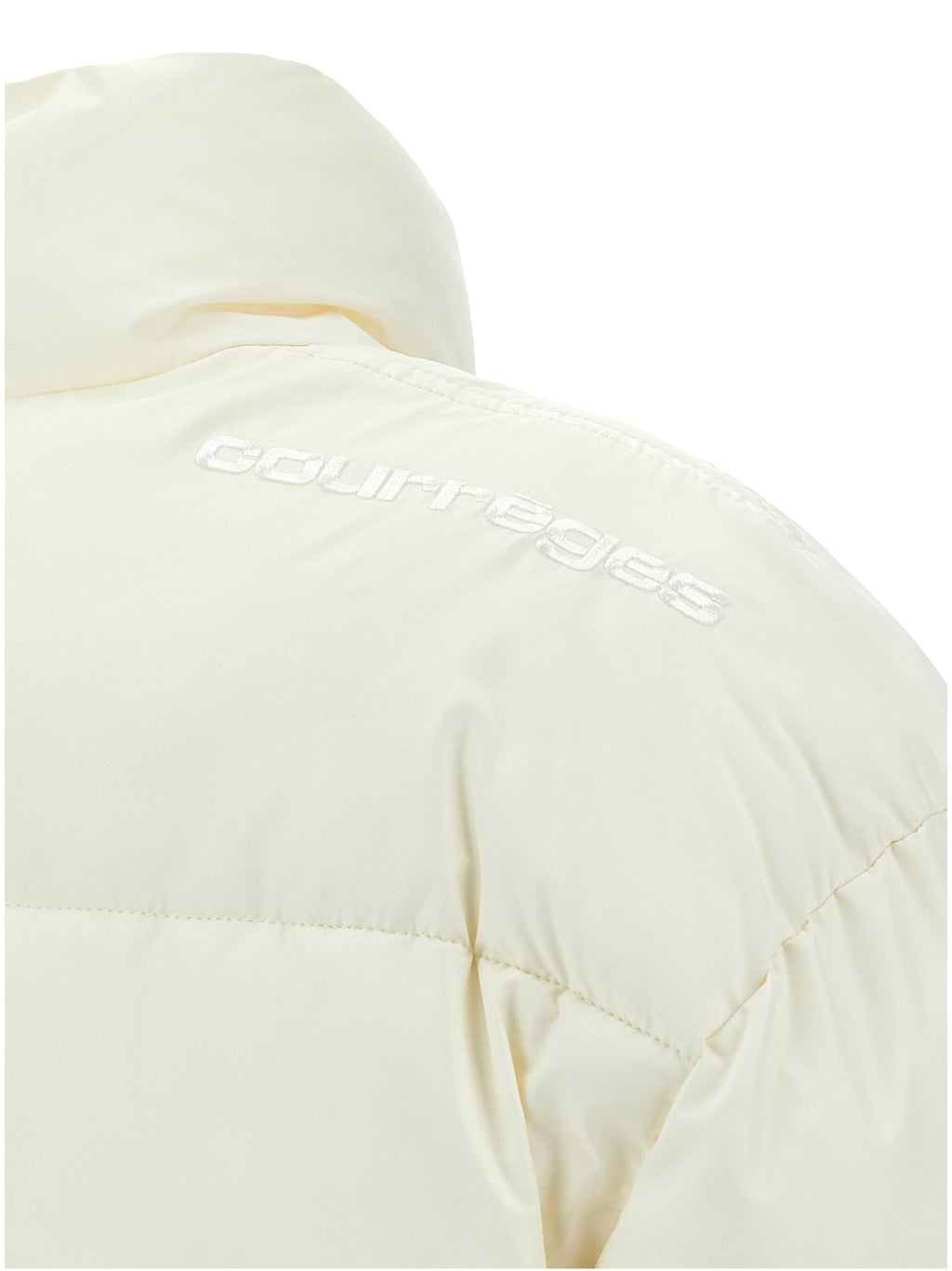 Courreges Ac Cropped Down Jacket