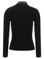 Courreges Vinyl Collar Sweater