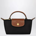 Longchamp Le Pliage Original black clutch bag