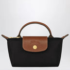 Longchamp Le Pliage Original black clutch bag