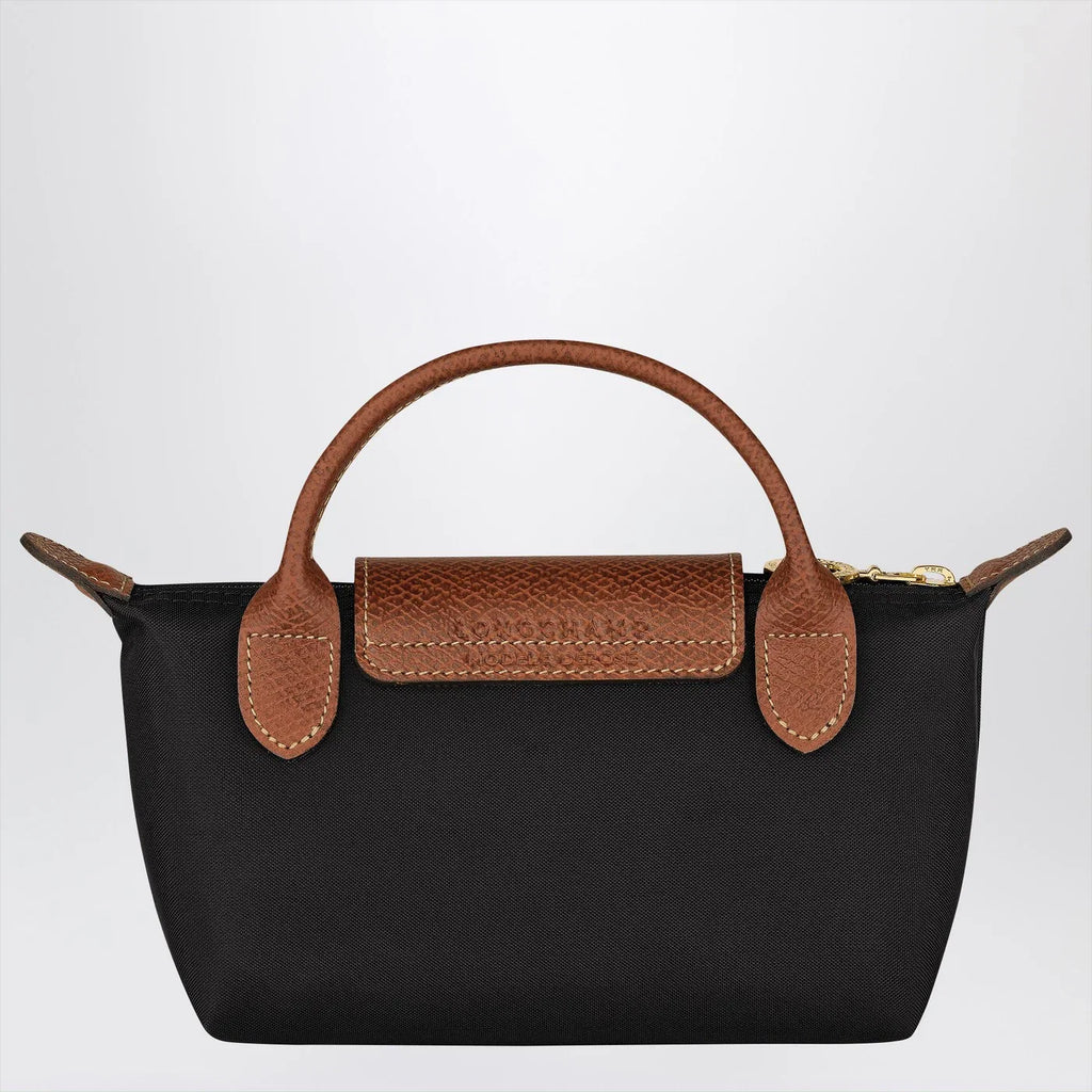 Longchamp Le Pliage Original black clutch bag