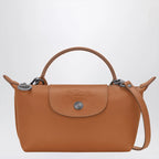 Longchamp Pochette Le Pliage Xtra XS in Cashew colour