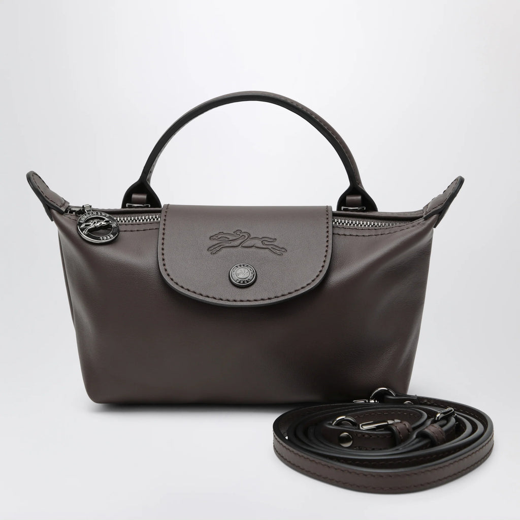 Longchamp XS Le Pliage Xtra pouch Moka