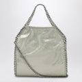 Mini Falabella tote bag in light lime green by Stella McCartney