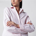 Róhe Pink Cotton Button-Down Shirt