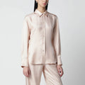 Róhe Light pink silk shirt