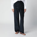 Róhe Midnight Blue Corduroy Trousers