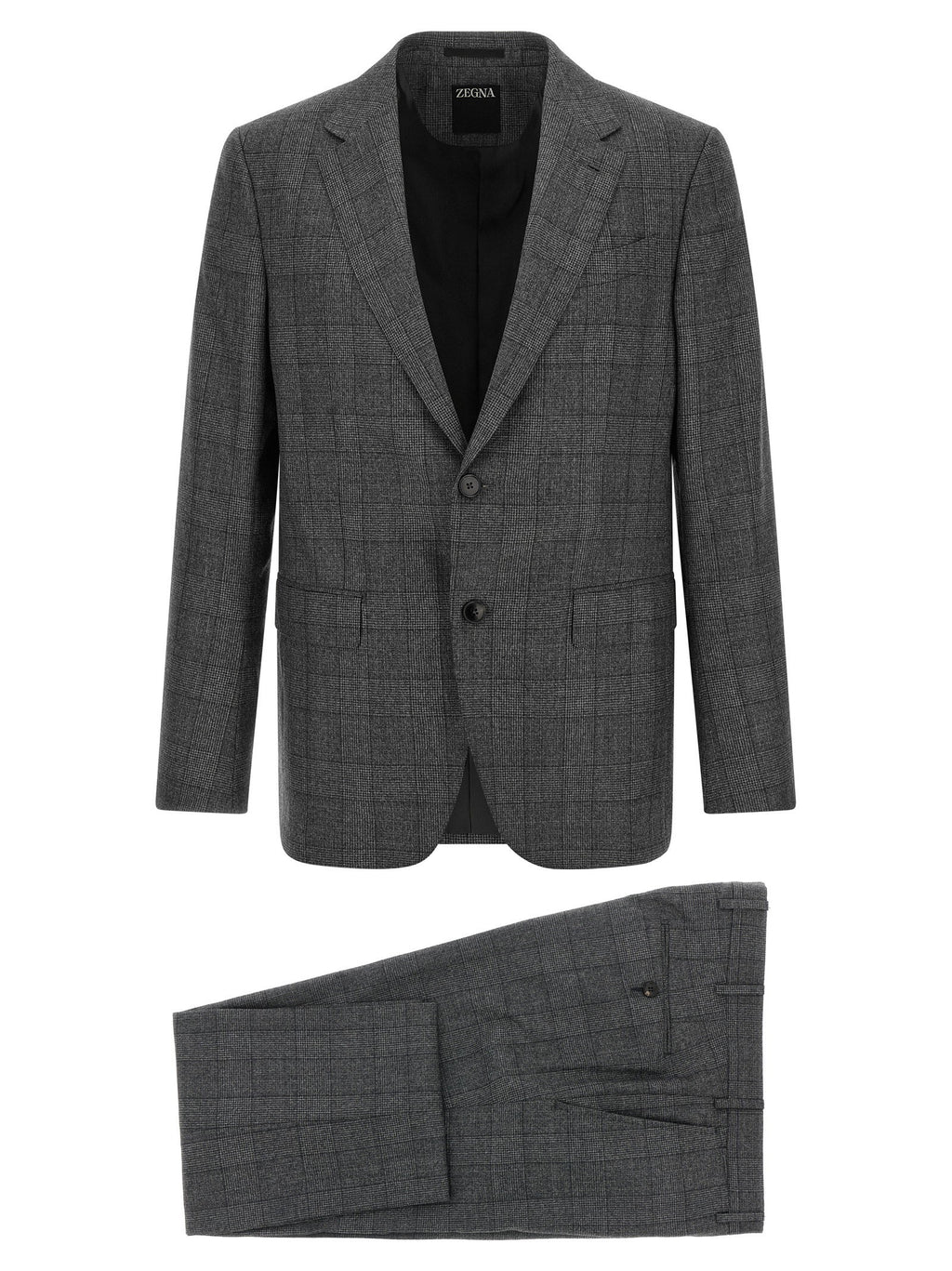Zegna Square Flannel Dress