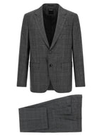 Zegna Square Flannel Dress