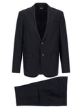 Zegna Pinstriped Flannel Dress