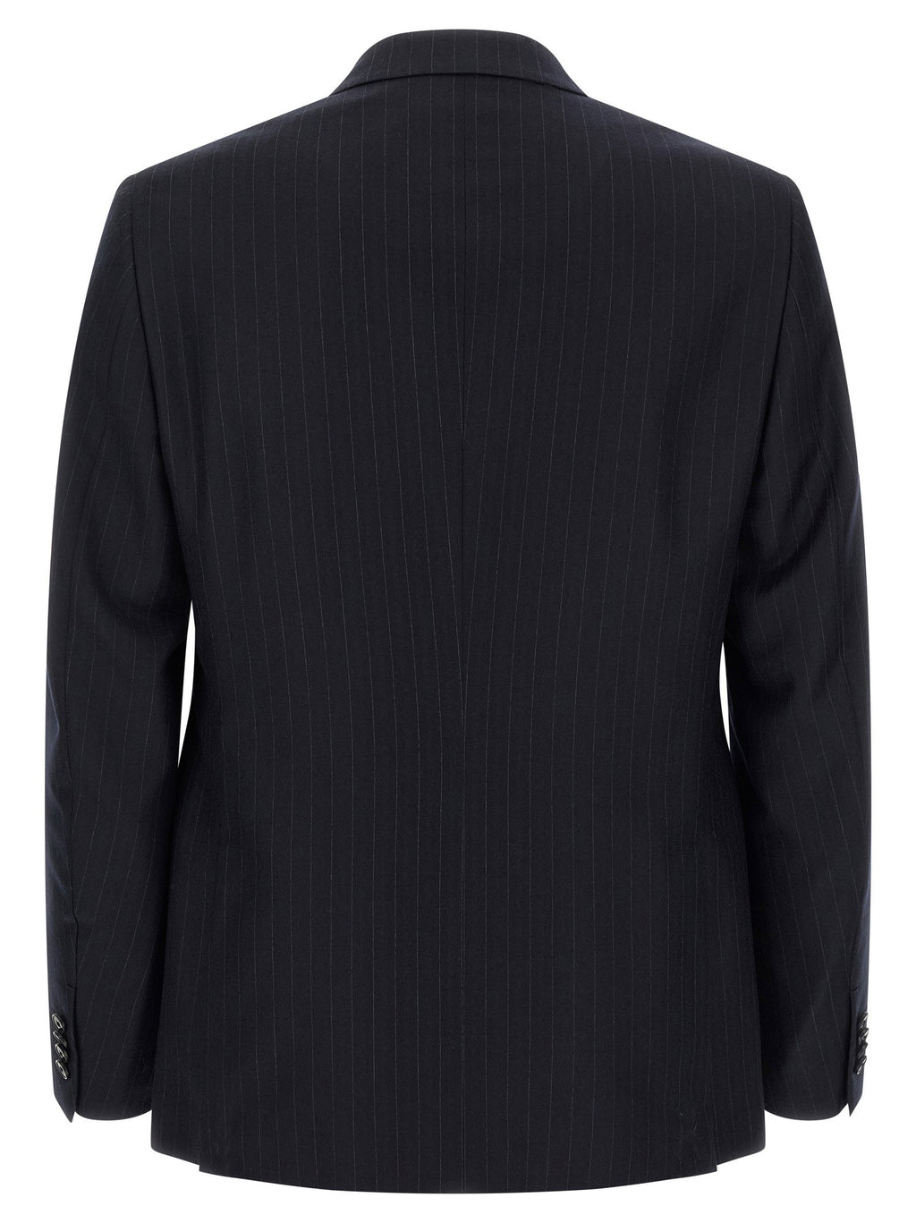 Zegna Pinstriped Flannel Dress
