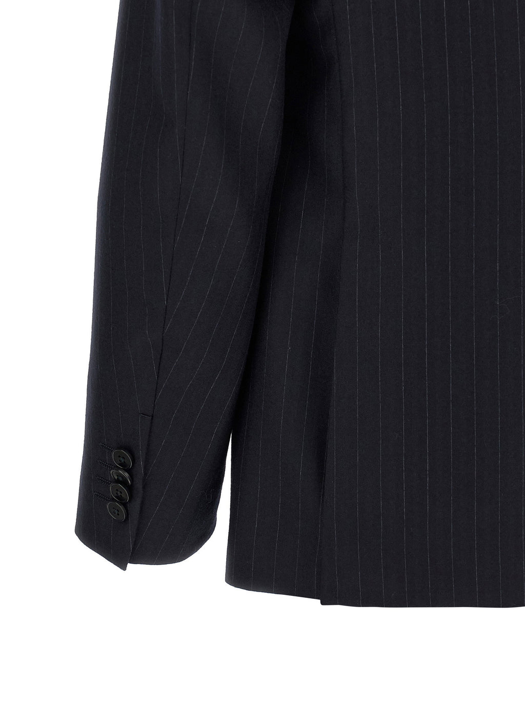Zegna Pinstriped Flannel Dress