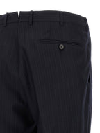Zegna Pinstriped Flannel Dress