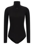 Courreges Jersey Mockneck Bodysuit