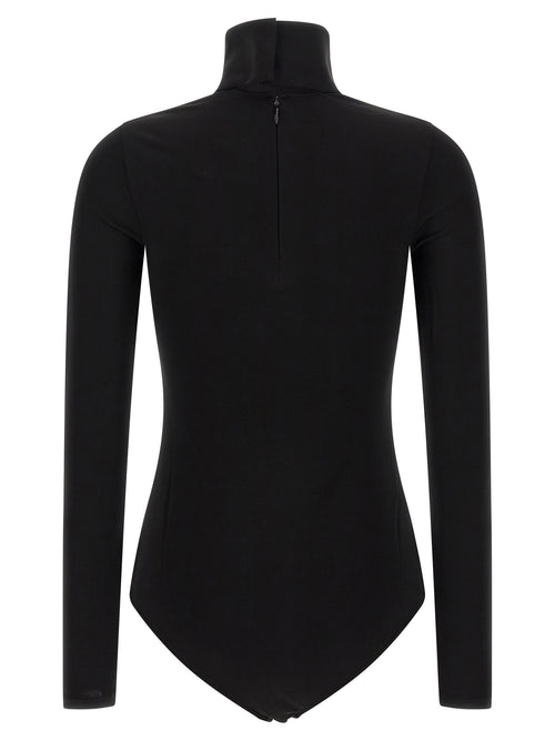 Courreges Jersey Mockneck Bodysuit