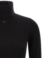Courreges Jersey Mockneck Bodysuit
