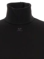 Courreges Jersey Mockneck Bodysuit