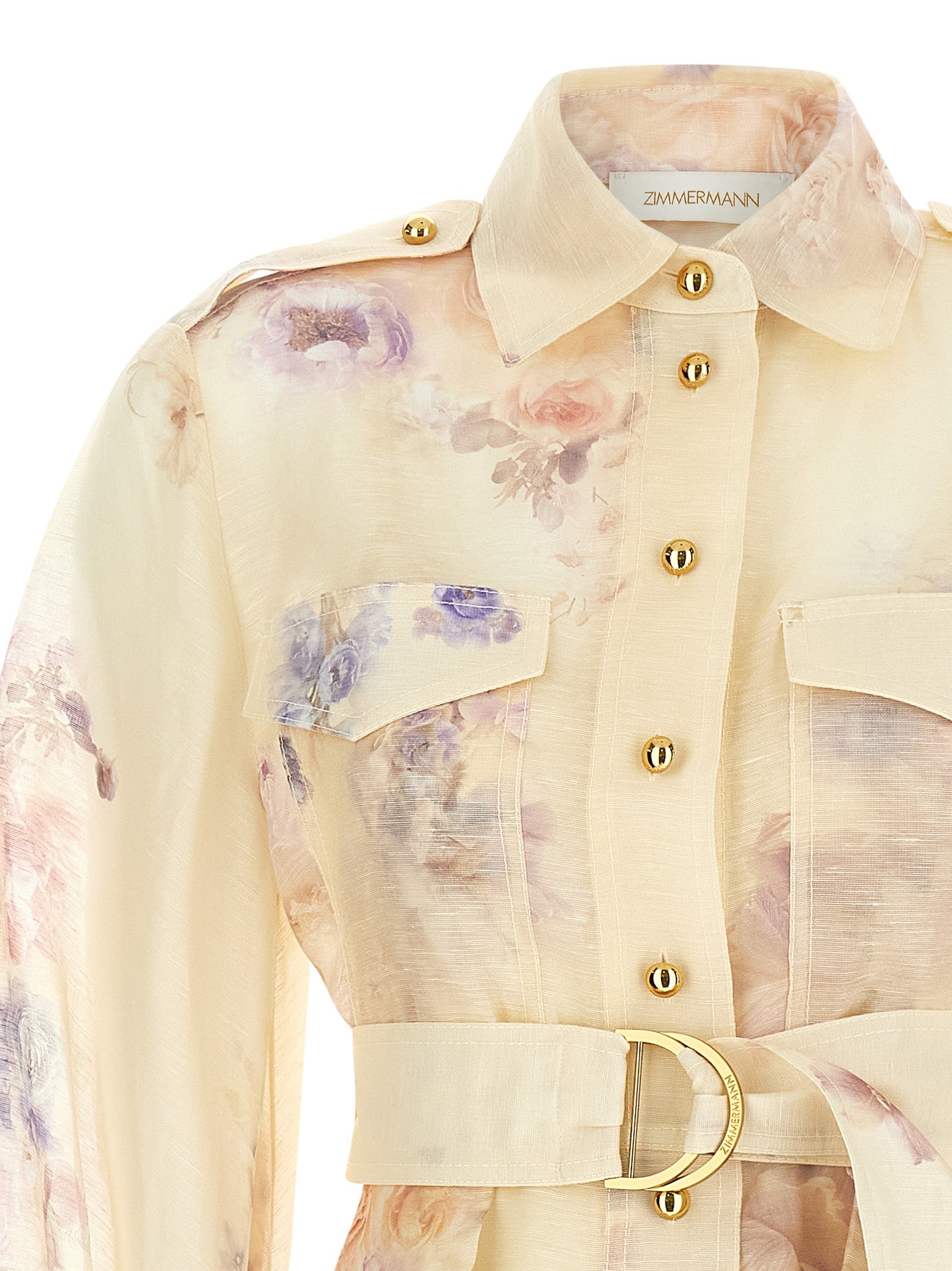 Zimmermann Hypnotic Utility Mini Dress