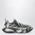 Balenciaga Track Stencil Logo sneakers in black/white